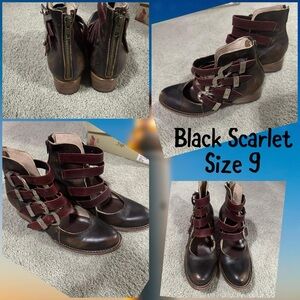 Freebird black multi scarlet